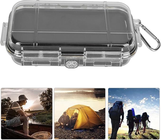 WaterproofStorage Case WaterproofBox Shockproof Drybox Outdoor Sports Survival Equipment Sealed Box for Boat Kayak and Camping Outdoor Gear Storage