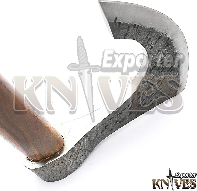 Custom Hand Hammer Forged 1095 Steel Axe/Hatchet 22 Inch Wooden Handle S512