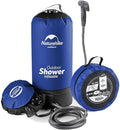 Naturehike Portable Shower for Camping Lightweight Outdoor Shower Bag with Hose and Head RV Shower for Beach Car Cleaning Camp Kitchen Traveling