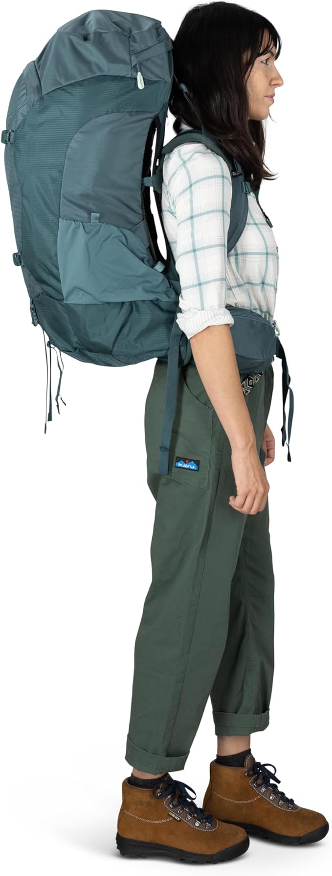 Osprey Fairview Trek Women's Travel Backpack - Hybrid Backpacking &amp Travel Bag with Internal Organization