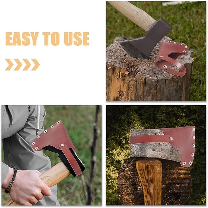 Axe Sheath Hatchet Cover Tools Protective Case for Outdoor Gear Portable Tool Bag Small Survival Gadget for Outdoor Camping Blade Protection
