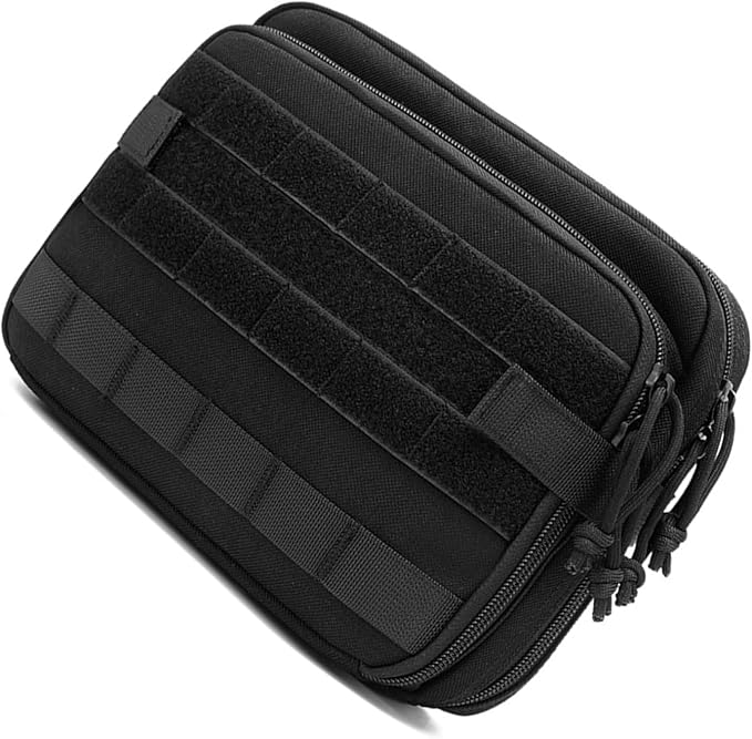 Dioche Molle Admin Pouch - Multifunctional Tactical Fanny Pack for Men with Design Large Capacity and Durable Construction - EDC EMT Gear Organizer for Outdoor