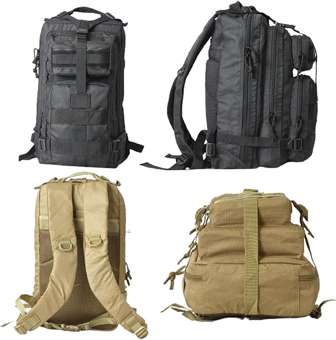 30L Waterproof Military Tactical Backpack Assault Bag Hiking Backpack MOLLE Outdoors Camping Trekking Rucksack - Green