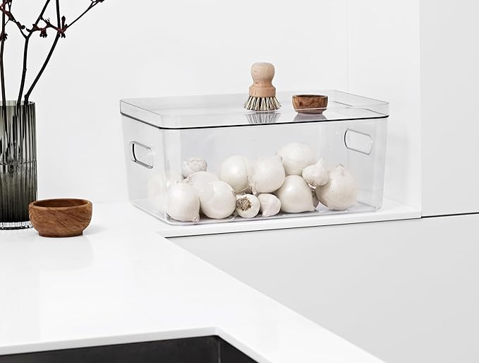 SmartStore - Compact Clear Storage Box L Lid - Transparent