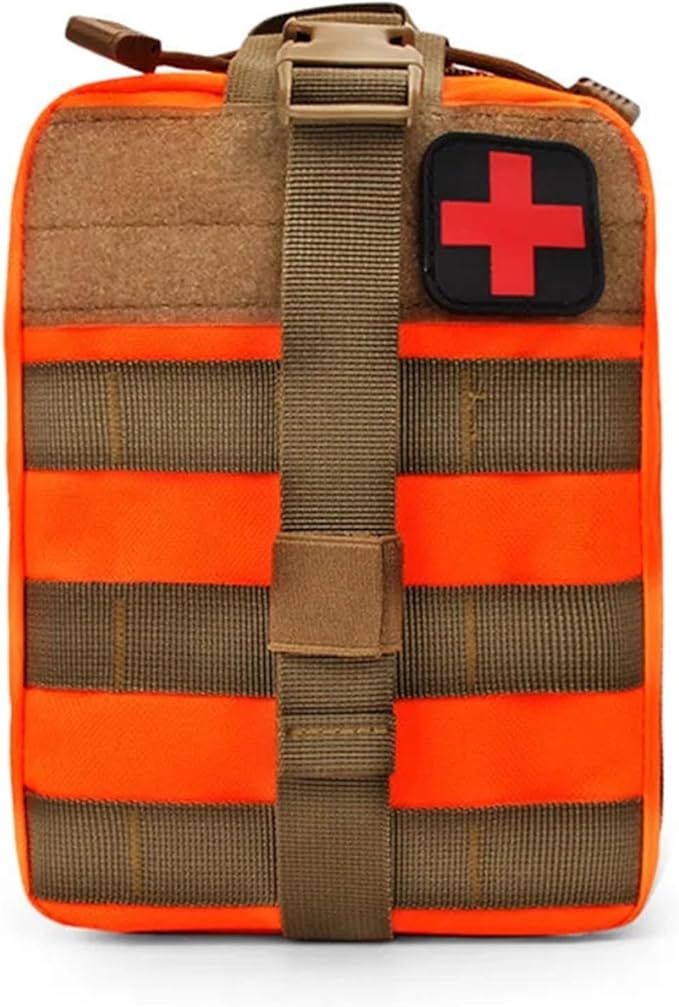 Tactical Hunting Molle Pouch Outdoor Survival Emergency Medical Kit Waist Pack Bag First Aid Kit Hiking Accessories