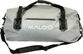 Malo’o Waterproof Dry Duffel Heavy-Duty Roll Top Waterproof Gear Bag with Shoulder Strap &amp Molle Loops Marine Duffel for Kayaking Boating Camping Beach &amp Travel Grey 60L