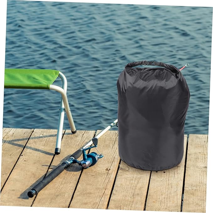 INOOMP 4pcs Dry Bag Backpack for Travel Swimming Rafting and Beach Activities Lightweight Wear-resistant Capacity