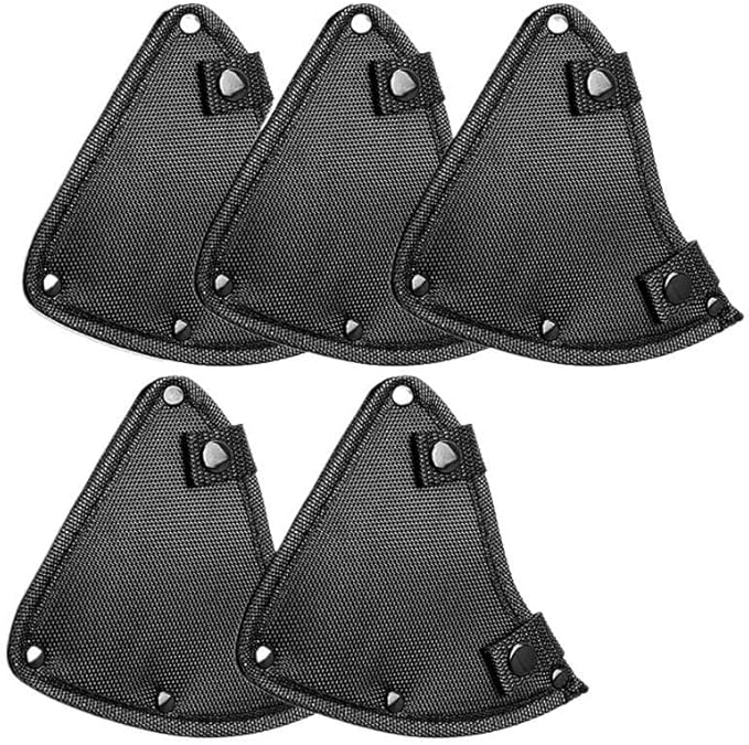 5 Pieces Ax Head Sheathes Nylon Ax Protective Cover Fits for Outdoor Camping Activities and Rescue