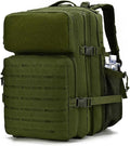 Military Tactical Backpack Army 3 Day Assault Pack Molle Bag Rucksack (Military Green)