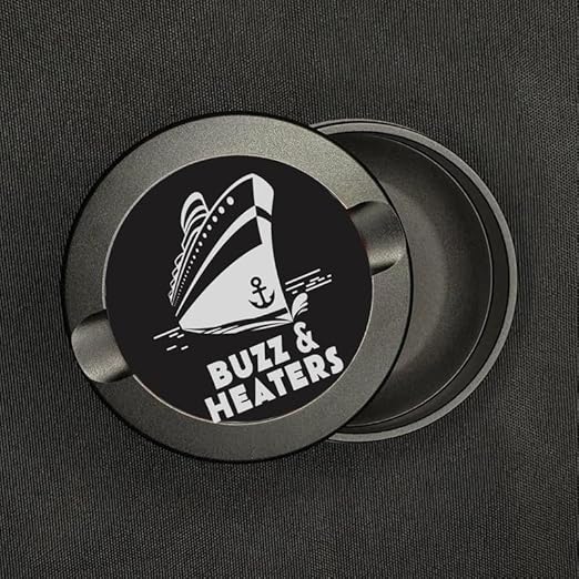 Buzz &amp Heaters Metal Container for Zyn | Metal Holder for Zyn |Metal Can for Zyn | Metal Cases for Zyn Holder | Metal Pouch Cans for Zyn | Offshore Oceanliner Anodized