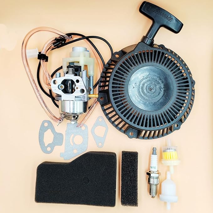 Carburetor Recoil Starter Set for Honda EU2000i EU2000IK1 Inverter Generator 16100-Z0D-D01 16100-Z0D-D03 28400-Z07-004