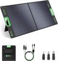 EBL 100W Portable Solar Panel 18V Foldable Solar Charger for Power Station Waterproof IP65 High-Efficiency Battery Charger for Outdoor Camping RV Trip Offgrid Living