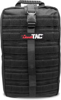 MediTac Large Hawk Type Tactical Trauma Bag Feat. Hook-and-loop Fastener Bag Backpack MOLLE Bag Rucksack Pack - Black