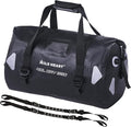 WILD HEART Waterproof Motorcycle Duffel Bag PVC500D Double-bottom With Rope Straps and Inner Pocket 40L 66L 100L for Kayaking Camping BoatingMotorcycle