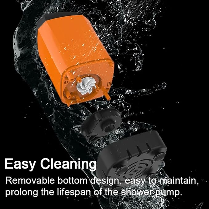 Battery Travel Shower Set Portables Camping Shower Outdoor Showerhead Sprayers for Hiking and Bus Washes