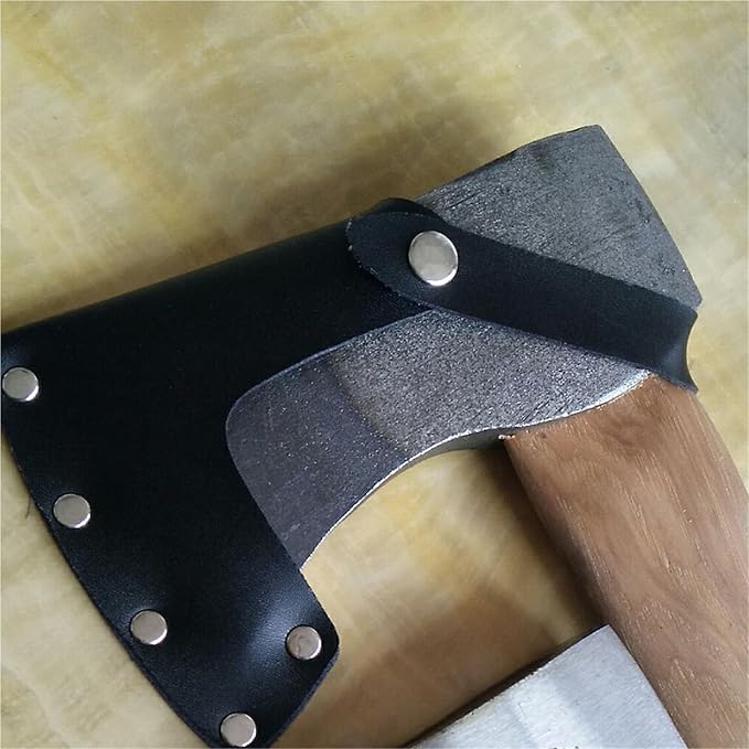 1pc Axe Sheath Hatchet Cover Protective Case Camping Supply Thickened Material Decorative Belt for Outdoor Camping Blade Protection