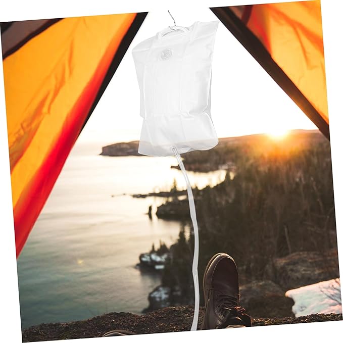 1set Outdoor Camping Shower Bag Portable Camp Shower Pouch for Hiking Fishing and Road Trips Essential Outdoor Accessory for Clean and Refreshing