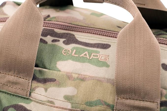 LAPG Tactical Bail Out Gear Survival Bug Out Hunting &amp Hiking Range Bag with Shoulder Strap &amp Carry Handle