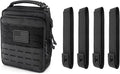 WYNEX Tactical Admin Pouch Utility EDC Organizer - Large Capacity 6 Inch MOLLE Strap With Webbing