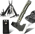 HX OUTDOORS 19 In 1 Multitools Pliers with Fire Starter Small Survival Camping Hatchet