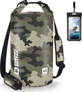 Waterproof Dry Bag 5L/10L/20L/30L/40L Roll Top Lightweight Storage Backpack with Phone Case for Women &amp Men Floating Waterproof Sack for Travel Swimming Kayaking Paddle Board Camping &amp B