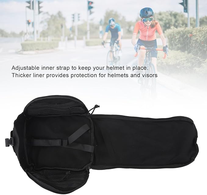 Tactical Helmet Bag PackCamping Helmet Bag Canvas Scratch Prevention Adjustable Helmet Storage Bag for Hard Hats Helmet Khaki