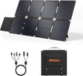 GRECELL 240W Portable Solar Panel for Power Station Ultra Light Foldable Solar Panel Kit 25% High Efficiency IP65 Waterproof Solar Charger for Outdoor Camping RV Boat Home Backup Power Off-Grid