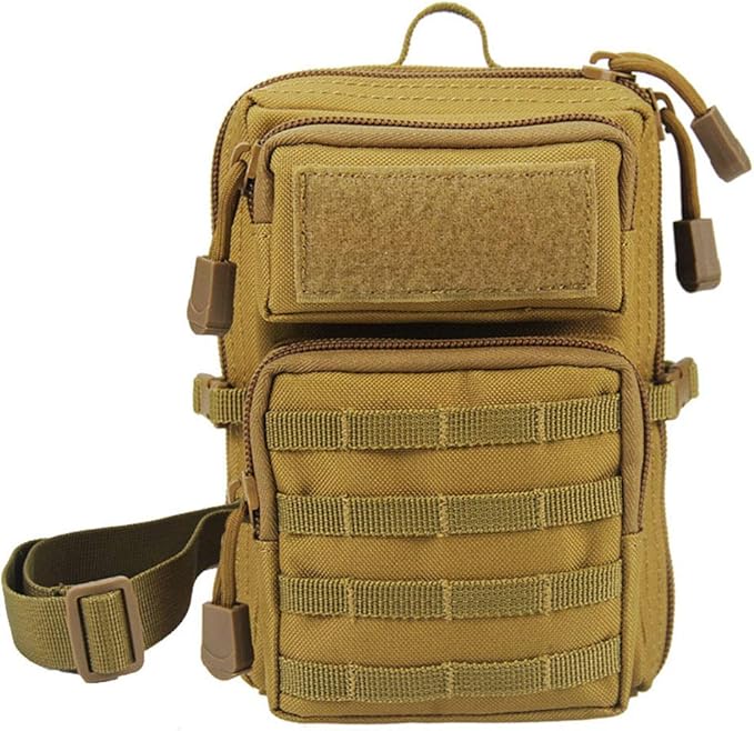 Outdoor Sports Hiking Sling Pack Camouflage Tactical Molle Shoulder Bag