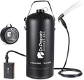 DR.PREPARE Portable Shower for Camping 4/5 Gallons Camping Shower Bag Portable Outdoor Shower with Pump for Hiking Climbing Pet Cleaning Car Washing Beach &amp Emergency