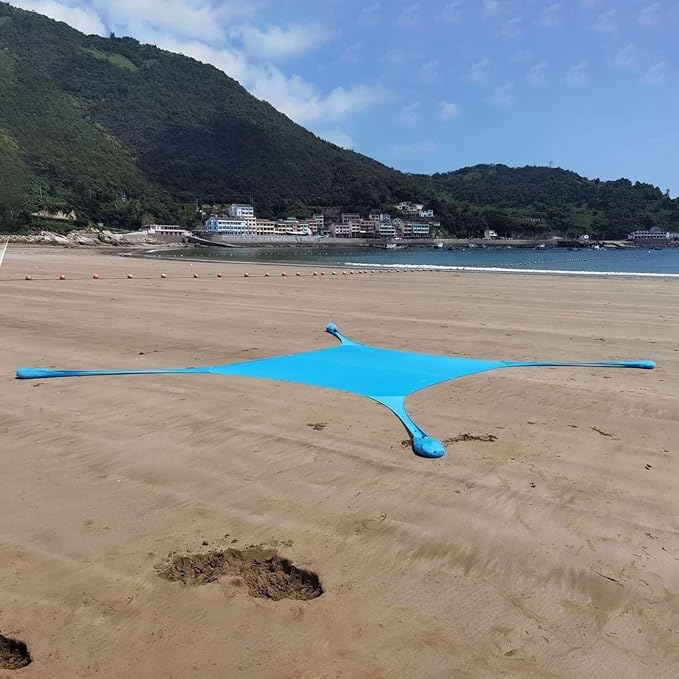 Beach Shelter Sun Shelter UV Protection Stay Cool and Protected with Sun Shade Canopy Waterproof Beach Vacation Sun Shade for Beach Camping Fishing Outdoors(Green210x200x150cm)