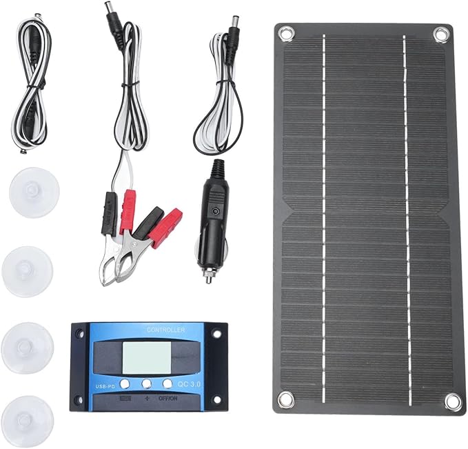 600W 12V Solar Panel Kit 600 Watt Monocrystalline Solar Panel 100A Solar Charger Controller for RV Campers and Other Off Grid Applications