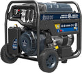 6000W Portable Generator Dual Fuel Electric Start Gas &amp Propane Powered CO Sensor EPA&ampCARB for Home Backup Emergency Ready (AT10-260001)