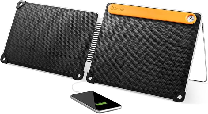 BioLite SolarPanel 10+ Foldable 10 Watt Solar Panel with 3200 mAh Battery