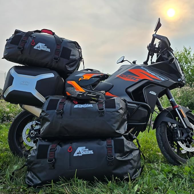 Buy 2 Rocky Series LT-60 (60 Liter) Waterproof Dry Duffel Bags &amp Get 1 Siberian Cooler LT-20 (20 Liter)