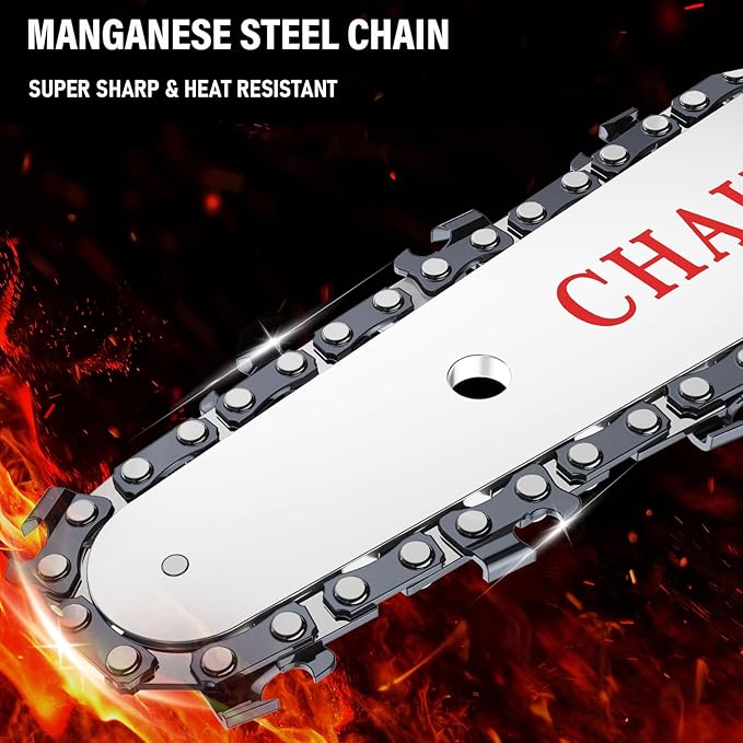 Tietoc Mini Chainsaw 6-Inch with 2 Batteries Electric Saw Stocking Stuffers Christmas Birthday Gifts Present for women mom wife Adults Cool Gadgets 2025