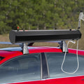 Roof-Mounted Water Tank for Camping Showers &amp Vehicle Washing - 18L/30L Pressurized Portable Water Tank with Hose/Nozzle | Overland Off-Grid &amp Car Rack Compatible Storage 18L