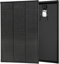 Solar Panels 100W 18V Solar Panel for RV N-Type 25% High Efficiency PV Module Solar Charger 16BB Waterproof IP68 for 12V Battery Shed Cabin Van Camp Boat Home Farm Off-Grid (38.6x22.8 Single)