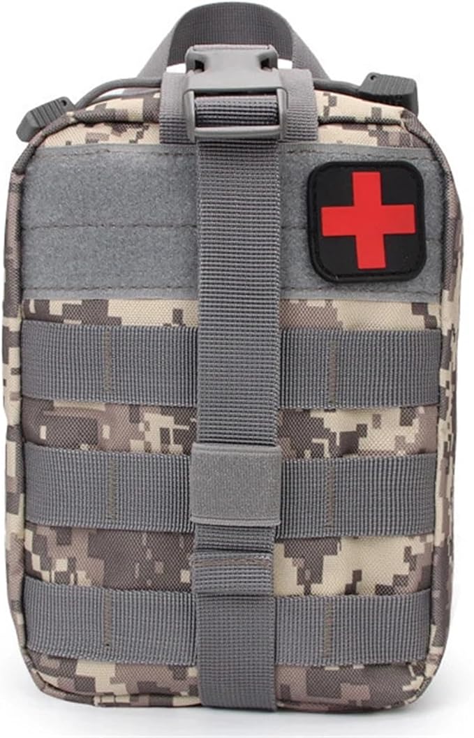 Tactical Hunting Molle Pouch Outdoor Survival Emergency Medical Kit Waist Pack Bag First Aid Kit Hiking Accessories