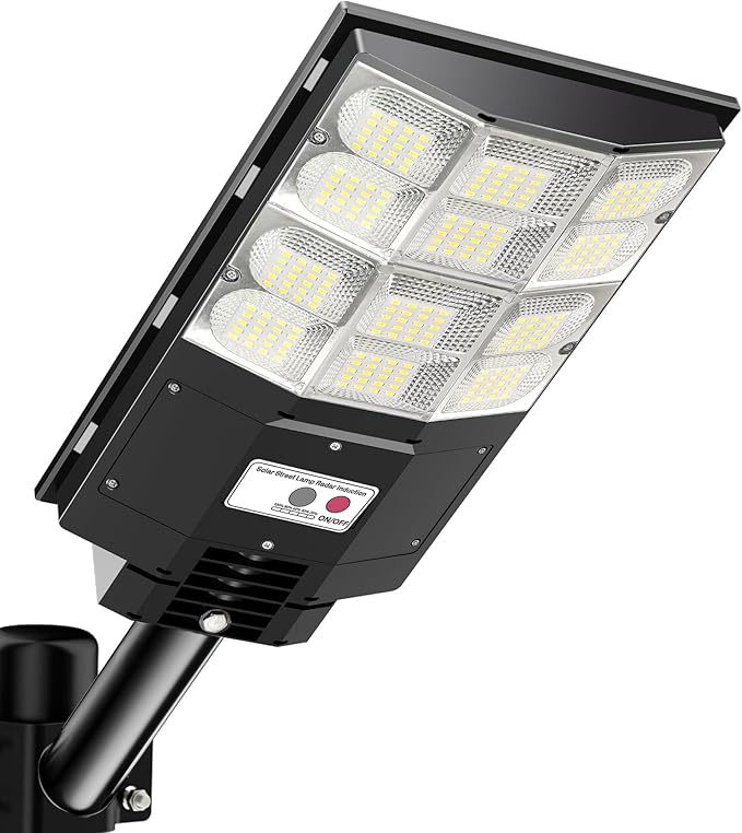 Solar Flood Lights Outdoor 3000W with Motion Sensor 20000LM Super Bright Waterproof Security Lights for Backyard Driveway Garden Yard Garage - Ideal for Homeowners &amp Businesses