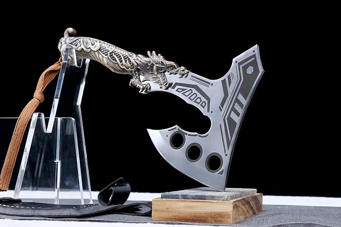 Tomahawk Throwing Axe for Outdoor Camping Sturdy and Practical with Sheath