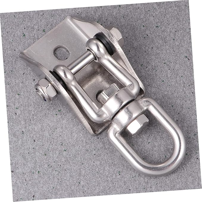 BESPORTBLE Swing Fixed Hook Stainless Steel Ceiling and Wall Mounting Swing Chair Hook Rotating Fixing Wear-Resistant Seal