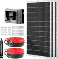 RICH SOLAR 300 Watt Solar Kit Contains 3 High Efficiency 100W Monocrystalline Panels with 9 busbars and 40A MPPT Controller