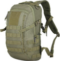 Small Tactical Backpack Military Daypack 12L Molle Bag Rucksack Army Daypack for OutdoorHikingCampingTravel (Green)