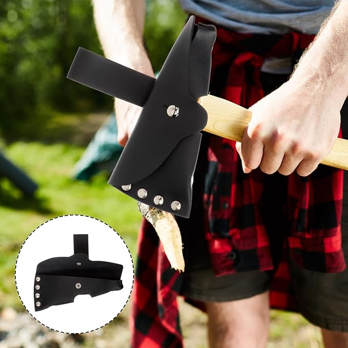Abaodam 3pcs Portable Hatchet Protective Sleeve for Outdoor Use Case for Storage and Carrying for Camping and Barbecues Design