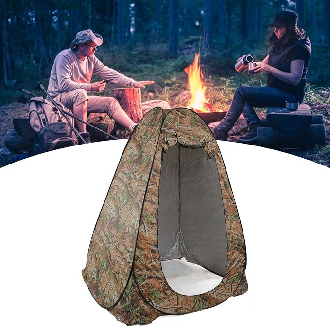 Shower Tent Portable Shower with Light Weight Polyester Camping Shower Tent for Camping Hiking