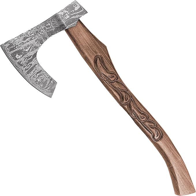 MedievalDepot Hand-Forged Viking Norse and Survival Axes (Hunt for Life Medium)