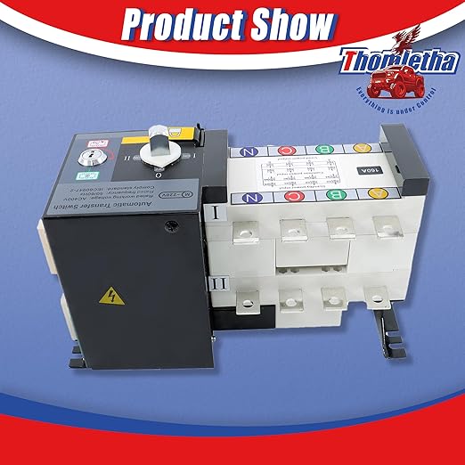 4P 160A Industrial Automatic Transmission Switch ATS AC Generator Set 110V 220V Dual Power Switching Switch