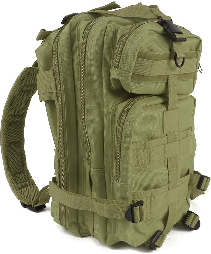 MediTac Tactical Assault Pack - First Aid Rucksack - 18 Military MOLLE Backpack