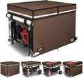 2025 Upgrade 900D+210D Heavy Duty Thicken Fabric. GUYISS Generator Covers While Running. 32L×24W×24H Top Can Be Opened for Refueling Compatible with 4500W-10000W Frame Generator Coffee.