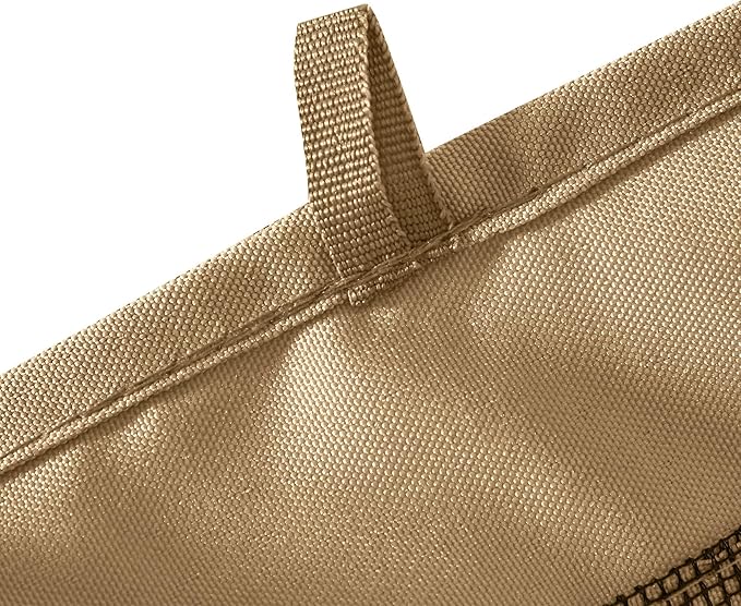 Outsunny 10' x 10' Universal Replacement Mesh Sidewall Netting for Patio Gazebos and Canopy Tents with Zippers Sidewall Only Beige
